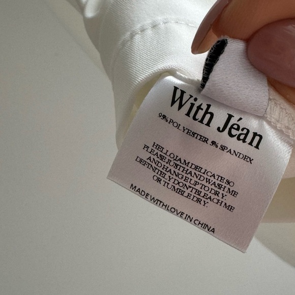 WITH JÉAN CHLOÉ CORSET DRESS IN WHITE - Picture 7 of 14